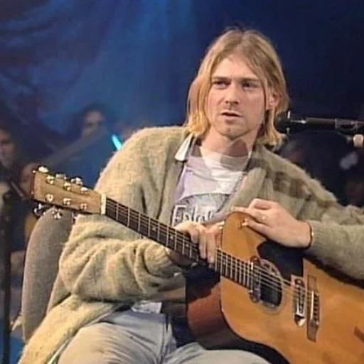 Эмодзи Kurt Cobain 😬
