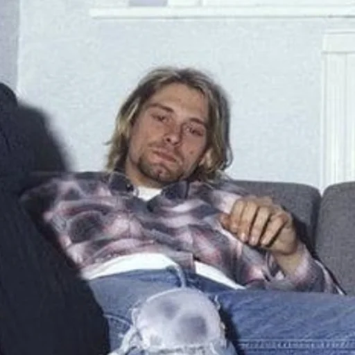Kurt Cobain sticker 😞