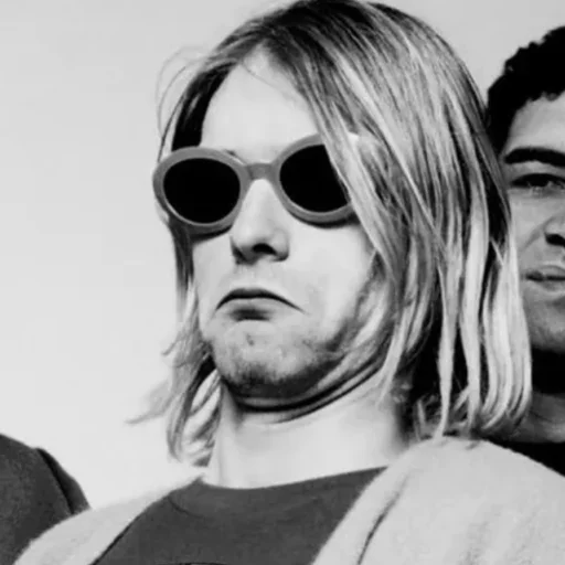 Стікер Telegram «Kurt Cobain» 😨