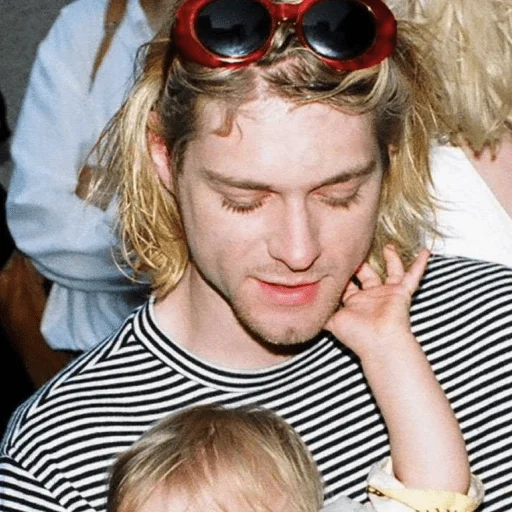 Эмодзи Kurt Cobain 😯