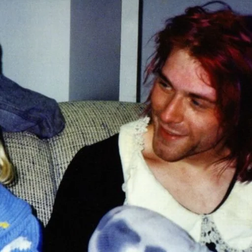 Эмодзи Kurt Cobain 😏