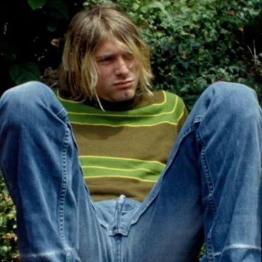 Эмодзи Kurt Cobain 🤨