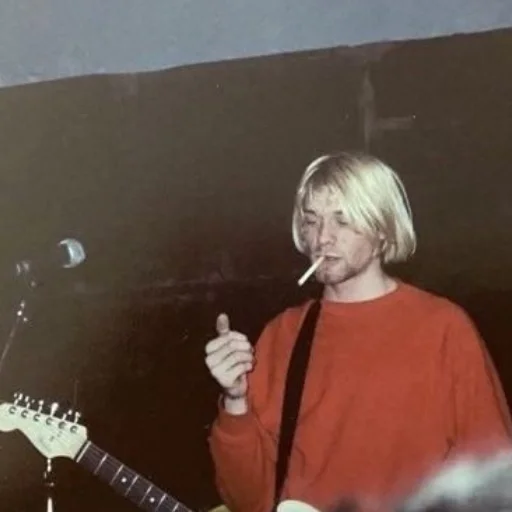 Эмодзи Kurt Cobain 👍