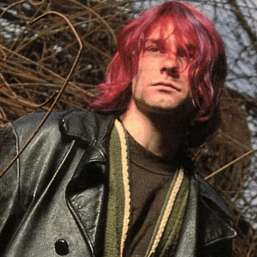 Эмодзи Kurt Cobain 😔