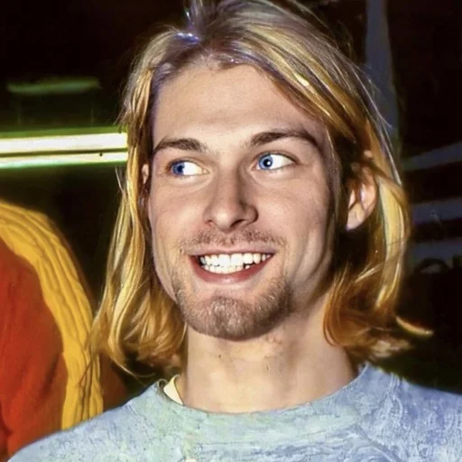 Стікер Telegram «Kurt Cobain» 😆