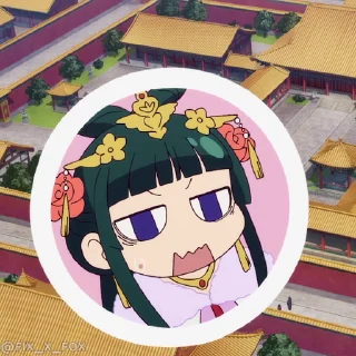Kusuriya no Hitorigoto sticker 🤨