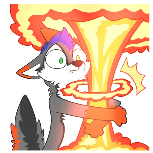 Telegram Sticker «Kylur Firefox» 🤫