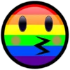 LGBTQIA emoji 😚