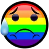 LGBTQIA emoji 😥