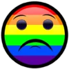 LGBTQIA emoji 😟