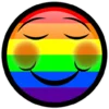 Эмодзи Telegram «LGBTQIA» 😌