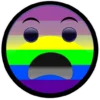 LGBTQIA emoji 😰