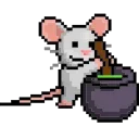 LIHKG Mouse Animated (Unofficial) sticker 🍵