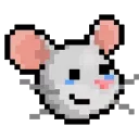 LIHKG Mouse Animated (Unofficial) emoji 😢