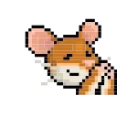 LIHKG Mouse Animated (Unofficial) emoji 🙇‍♂