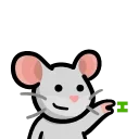Емодзі LIHKG Mouse 🤏