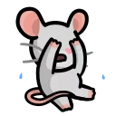 Емодзі LIHKG Mouse 😭