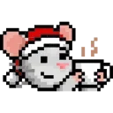 Стикер LIHKG Mouse Xmas Animated (Unofficial) ☕️