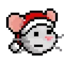 Стикер LIHKG Mouse Xmas Animated (Unofficial) 😒