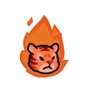 LIHKG Tiger emoji 🔥
