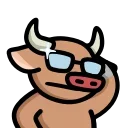 LIHKG Cow emoji 🧐