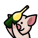 Pig HD emoji 🍾