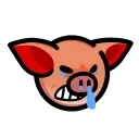 Стикер Pig HD 😡