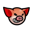 Pig HD sticker 😡