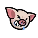 Pig HD stiker 😭