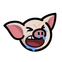Pig HD sticker 😭