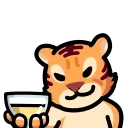 LIHKG Tiger HD  stiker 🥂