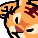 LIHKG Tiger HD  stiker 🤜