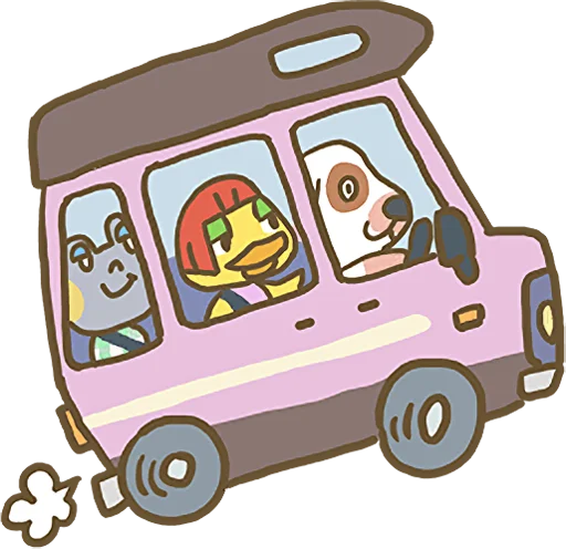 Стікер Animal Crossing 15th Anniversary Sticker  🚗