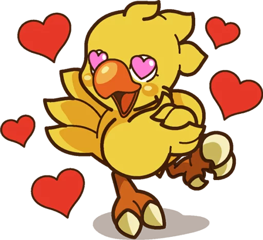 Chocobo  emoji 😍