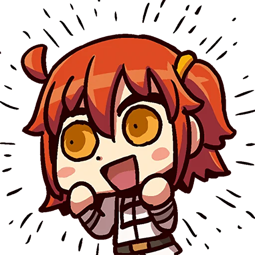 Fate/Grand Order SD emoji 🙌