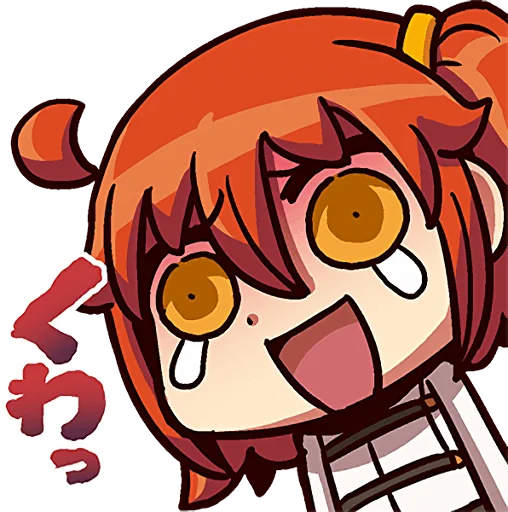 Fate/Grand Order SD emoji 😭