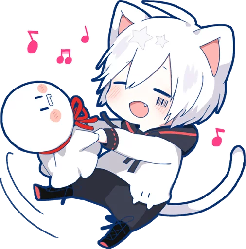 Стікер Mafumafu Sticker (cat)  🎵