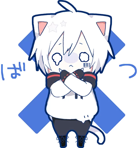 Стікер Mafumafu Sticker (cat)  ❌