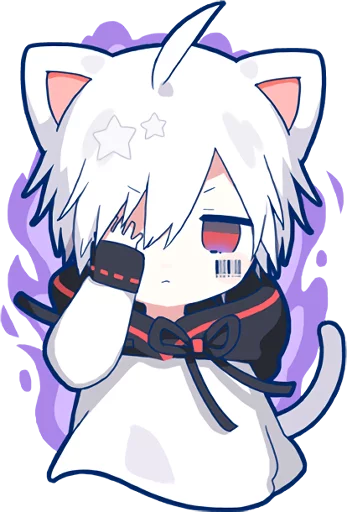 Стікер Mafumafu Sticker (cat)  👿