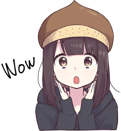 Telegram Sticker «Menhera-chan. 3 ENG» ?