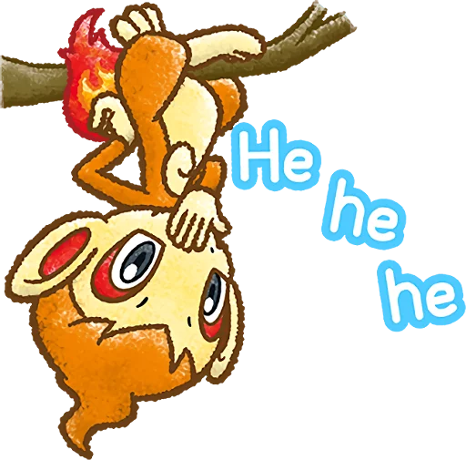 Telegram stiker «Pokémon Chat Pals» 😏