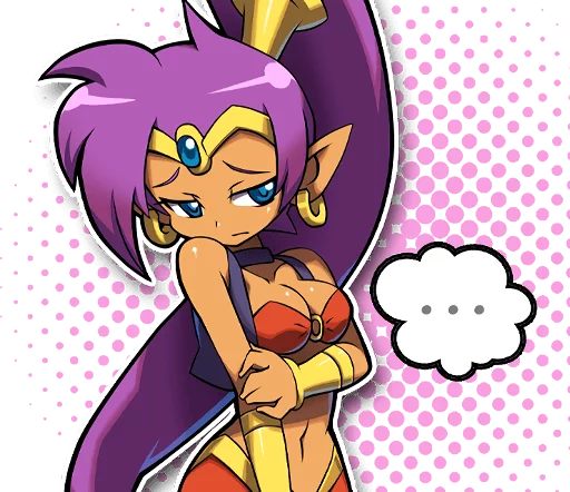 Shantae and the Pirate's Curse stiker 😔
