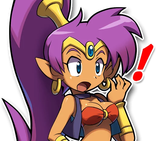 Telegram stiker «Shantae and the Pirate's Curse» 😵