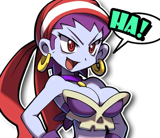 Shantae and the Pirate's Curse stiker 😈
