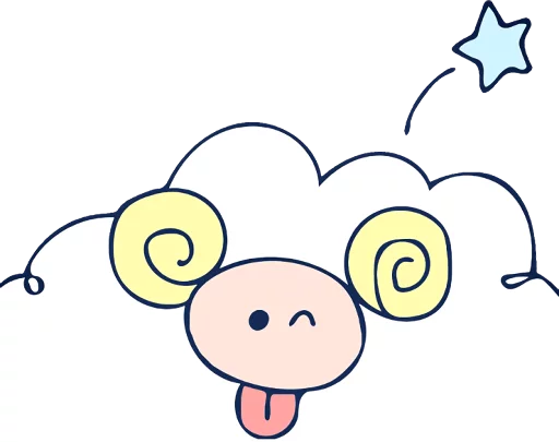 THE SHEEPS  sticker 😜