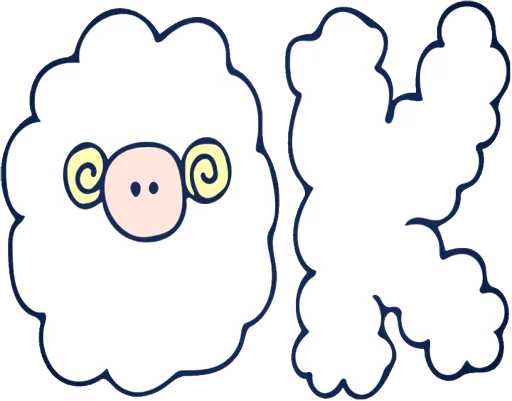 THE SHEEPS  sticker 👌