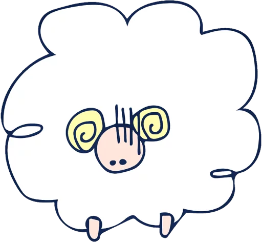 THE SHEEPS  sticker 😰