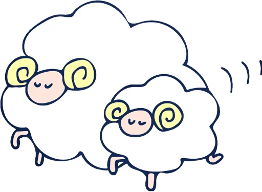 THE SHEEPS stiker 👩‍👦