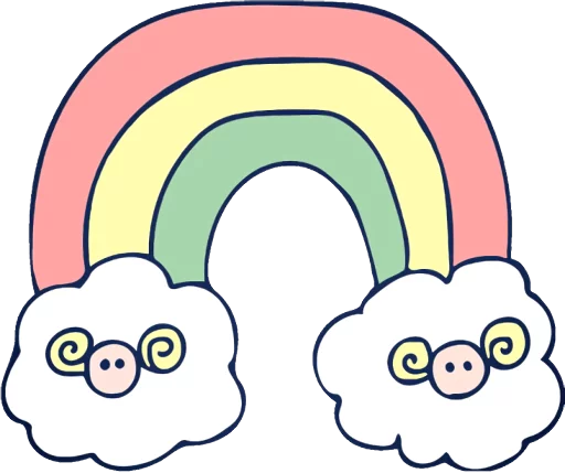 THE SHEEPS  sticker 🌈