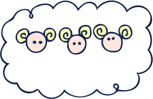 THE SHEEPS  emoji 😶